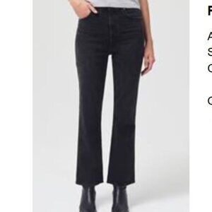 Agolde Pinch Waist High Rise Kick Flare in Panoramic Size 25